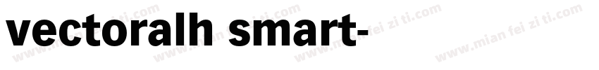 vectoralh smart字体转换